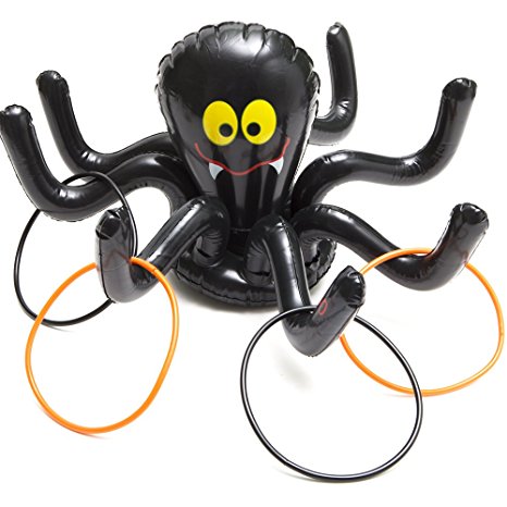Fun Express Inflatable Spider Ring Toss Game
