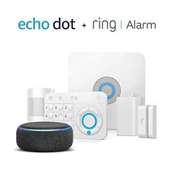 Ring Alarm 5 Piece Kit with Echo Dot, Charcoal