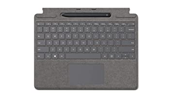 Microsoft Surface Pro X Signature Keyboard with Slim Pen (for Surface PRO X Tablets ONLY) (Platinum)