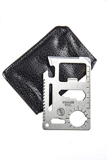 SE MT908-5 11-Function Stainless Steel Survival Pocket Tool (Pack of 5)