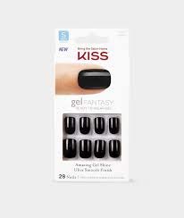 KISS GEL FANTASY "KGN15" (AIM HIGH) SHORT Length Nails w/Adhesive Tabs & Glue