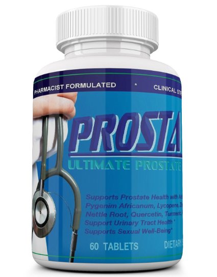 PROSTAVON Natural Prostate Support Pills for Men. Saw Palmetto, Stinging Nettle, Juniper, Quercetin, Pomegranate, Turmeric, Uva Ursi, Lycopene and Lipase. Best Prostate, Urinary and Sexual functions.