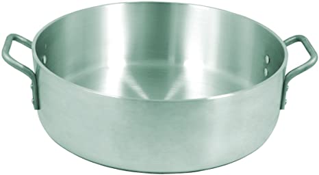 Update International 28 Qt Heavy Aluminum Brazier