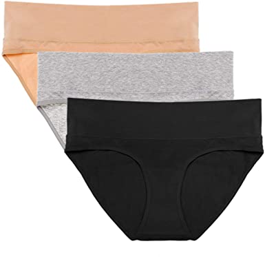 Intimate Portal Foldable Under Bump Maternity Underwear Women Pregnancy Cotton Panties