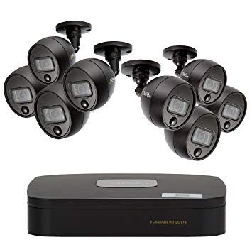 Q-See 8-CH 1080P Analog HD DVR, 8-1080P Passive Infrared Bullet Cameras, No Hard Drive Included (QC8-8X8)