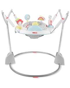 Skip Hop Baby Activity Play Bouncer for Baby Ages 4m  Silver Lining Cloud, Foldable