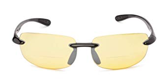 "Lovin Maui" Lightweight Sport Wrap Bifocal Reading Sunglasses for Men and Women