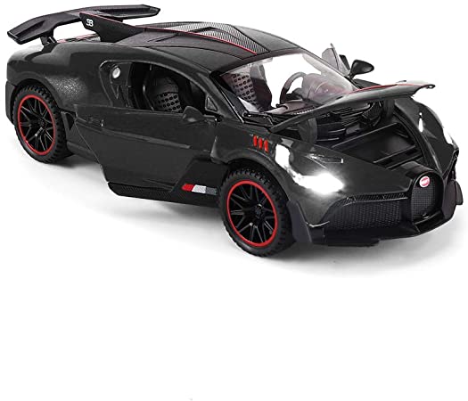 Toys car Bugatti Divo Alloy Model Car,1:32 Diecast Car Gifts for 3 to 7 Years Old