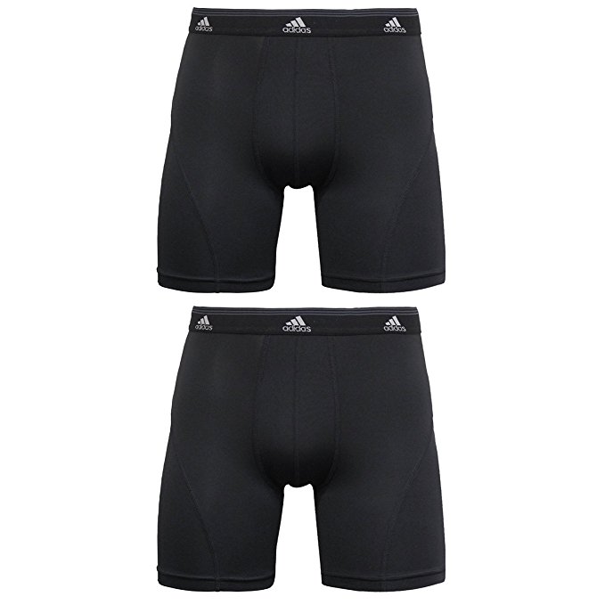 adidas Men's Sport Performance Climalite Boxer Brief, Two-Pack