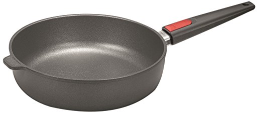 Woll Nowo Titanium Sauté Pan with Detachable Handle and Lid, 11-Inch