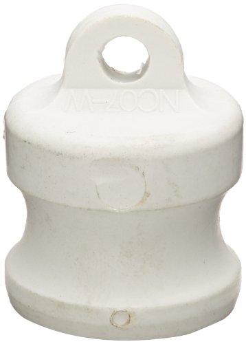 PT Coupling Basic Standard Series 07W Food Grade Polypropylene Cam and Groove Hose Fitting, Poly FG W-Adapter, 3/4"