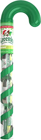 Greenies Holiday Limited Edition Packaging Natural Dog Dental Treats, Candy Cane Tube