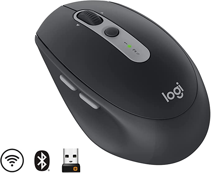 Logitech M590 RF Wireless Bluetooth Optical 1000DPI Right-hand Graphite mice