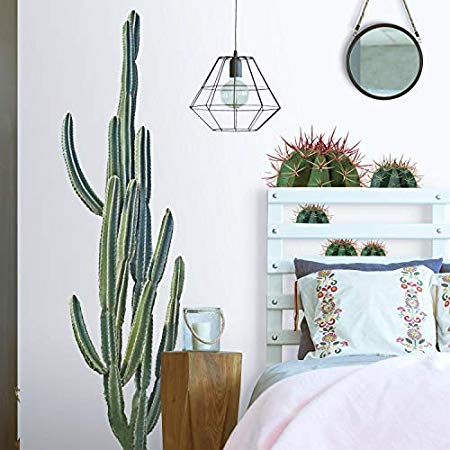 RoomMates Cactus Peel And Stick Giant Wall Decals