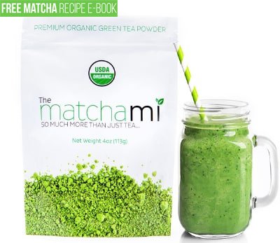 PREMIUM MATCHA GREEN TEA POWDER USDA Organic by Teami Blends - Best for a Smoothie Drink, Latte, Ice Cream, Baking a Cake, Snacks, and any Other Culinary Blend