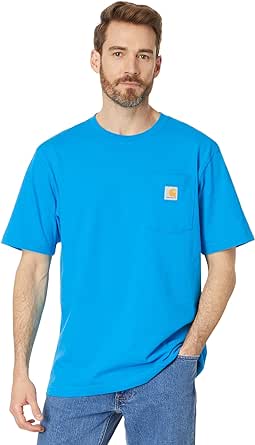 Carhartt Men's Loose Fit Heavyweight Short-Sleeve Pocket T-Shirt