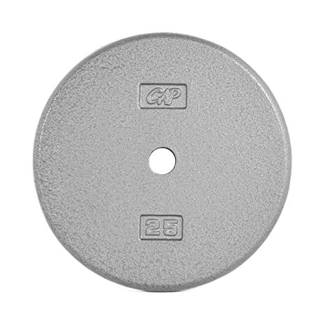 CAP Barbell Standard Cast Iron 1-inch Weight Plates