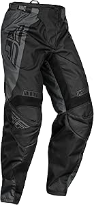 Fly Racing F-16 Men's Pants (Black/Charcoal, Men's 32" Waist Pant)