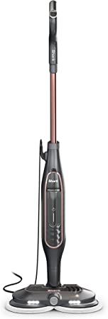 Shark S7201 Steam & Scrub with Steam Blaster Technology All-in-One Hard Floor Steam Mop with 3 Steam Modes & LED Headlights, Rose Gold/Black 7.48'' x 14.96'' x 47.44''