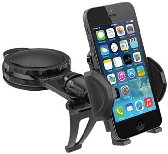 Macally  Car Dashboard Phone Holder Dash Mount for iPhone Samsung Android Smartphones and GPS DMOUNT