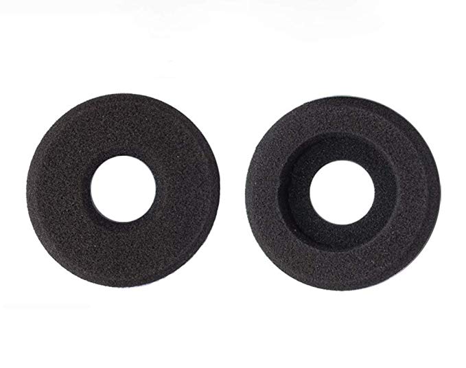 Bingle Upgraded Ear Cushions Foam Doughnut Replacement for Plantronics Supra Plus Encore and Most Standard Size Office Telephone Headsets H251 H251N H261 H261N H351 H351N H361 H361N (1 Pair)