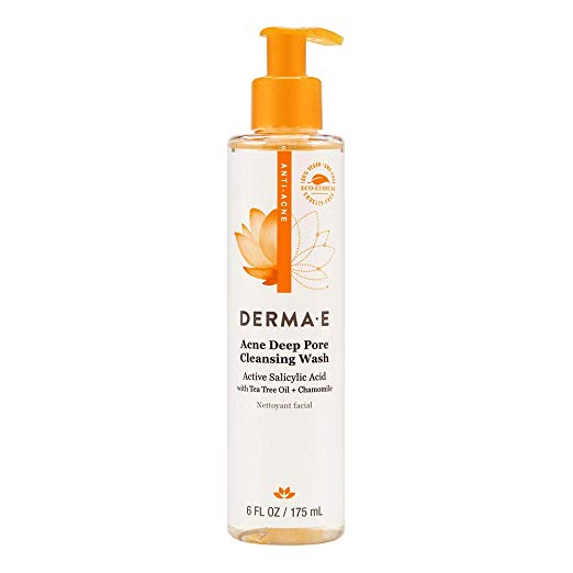 Derma E Anti-Acne Acne Deep Pore Cleansing Wash 6.0 oz