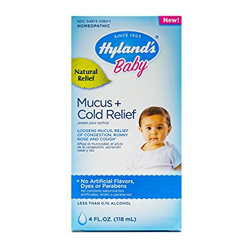Hyland's Baby Mucus plus Cold Relief Medicine