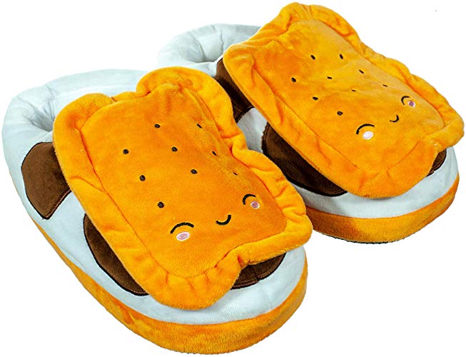 Calming Covers USB Heated Slipper | Built in Foot Warmer pad Heats Your feet to Keep Your tootsies Toasty