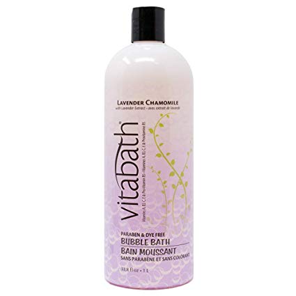 Vitabath Bubble Bath, Lavender Chamomile, 33.8 Fluid Ounce