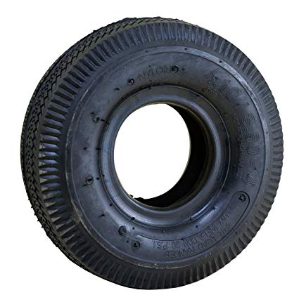 Marathon 4.10/3.50-4" Pneumatic (Air Filled) Hand Truck / All Purpose Utility Tire and Inner Tube
