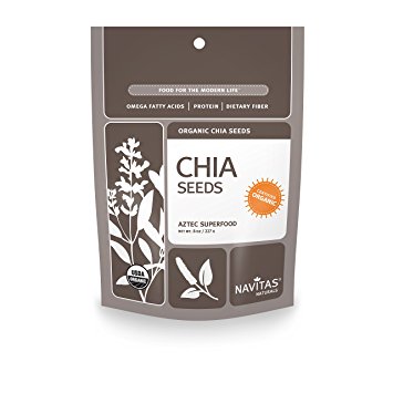 Navitas Naturals Organic Chia Seeds, 8-Ounce