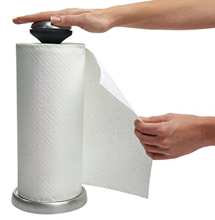 OXO Good Grips Grip and Rip Stainless Steel Paper Towel Holder