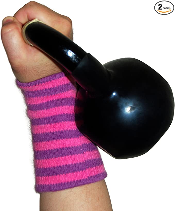Cotton Kettlebell Wrist Protective Pads 3Wx6L - Unisex (One Size Fits Most)