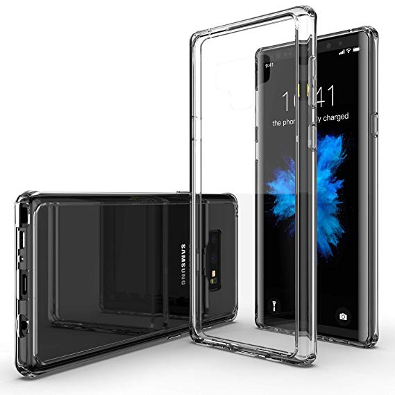 Glass Case for Galaxy Note 9 Clear