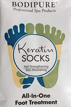 BODIPURE KERATIN SOCKS , All In One Foot Treatment (13 PACK)