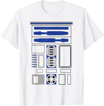 Star Wars R2-D2 Costume Body Halloween T-Shirt