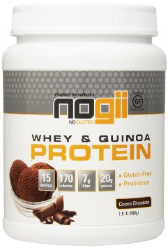 Nogii Whey & Quinoa Protein, Cocoa Chocolate, 1.5 Pound