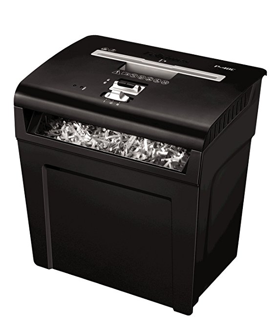 Fellowes Powershred P-48C 8 Sheet Cross Cut Personal Shredder With Safety Lock