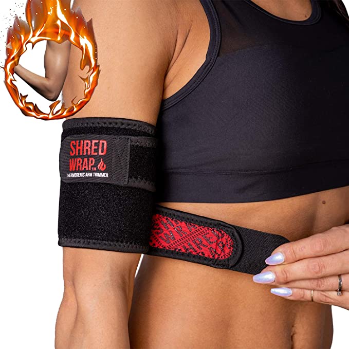 Shred Wraps for Arms - Thermogenic Arm Trimmers for Weight Loss - Premium Fat Burning Bands with Slimming Technology - Arm Body Wraps Toner and Shaper