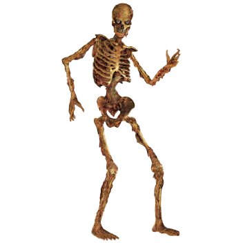Beistle Jointed Skeleton Figurine for Party, 6-Feet