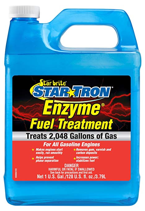 Star Tron Enzyme Fuel Treatment Concentrate - Rejuvenate & Stabilize Old Gasoline, Cure Ethanol Problems, Improve MPG, Reduce Emissions, Increase Horsepower