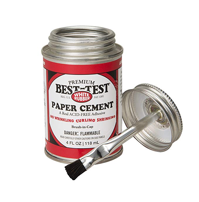 Best-Test Premium Paper Cement 4OZ Can