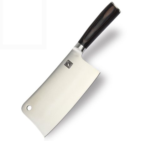 Imarku 7-Inch Stainless-Steel Chopper-Cleaver-Butcher Knife - Multipurpose Vegetable Meat Cutter/Chopper/Butcher Professional Cleaver for Home Kitchen or Restaurant