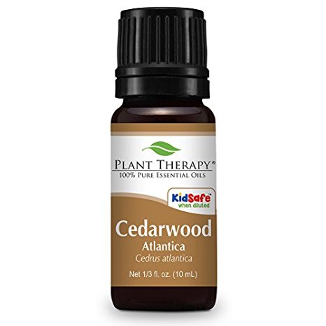 Cedarwood Atlas Essential Oil 100% Pure, Undiluted, Therapeutic Grade (10 ml)