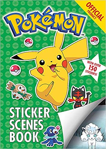 The Official Pokémon Sticker Scenes Book