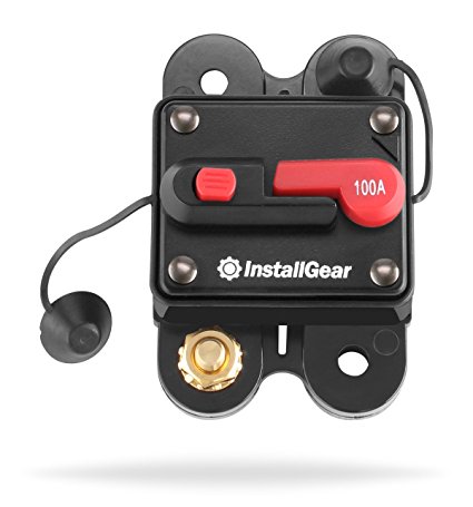 InstallGear 300 Amp Manual Reset Circuit Breaker