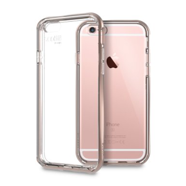 Scottii Luxurii Clear iPhone 6 Case 47-Inch Screen Scratch Resistant iPhone 6s Case Crystal Clear Rose Gold