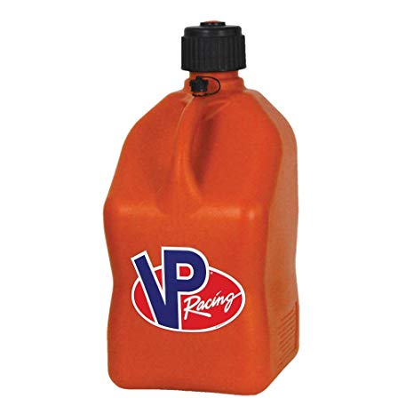 VP 5 Gallon Square Orange Racing Utility Jug