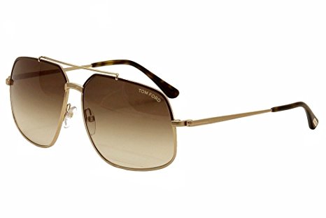 Tom Ford FT0439 Ronnie Square Aviator Sunglasses Men