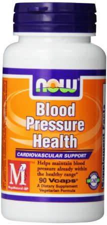 Now Foods Blood Pressure Health Veg-Capsules 90-Count